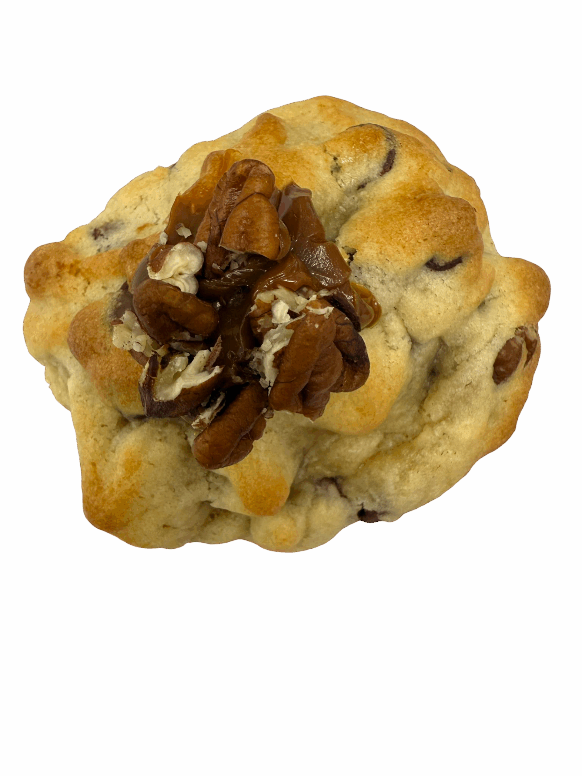 New York Style Carmel Pecan Cookie